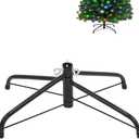 Christmas Tree Stand Universal Artificial Xmas Tree Base Replacement Holder forfor 3 Ft to 7 Ft Artificial Trees, Fits 0.5-1.25 Inch Tree Pole Christmas (16.3Inch)