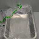 KUNWU Stainless Steel Sheet Pan 14"x10"x6", Rectangle Bakeware, Cake Pan Corrosion Resistant Easy Clean Durable (S (14"x10"), 6" Deep)