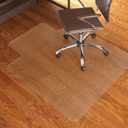 ES Robbins EverLife 36-Inch by 48-Inch Multitask Series Hard Floor with Lip Vinyl Chair Mat, Clear, Model: 132033, 36"x48"