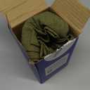 MIULEE Pack of 2 Decorative Outdoor Solid Waterproof Throw Pillow Covers Christmas Faux Linen Garden Farmhouse Cushion Cases for Patio Tent Balcony Couch Sofa 20x20 Inch Dark Green