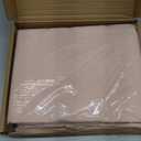 Amazon Basics Lightweight, Breathable, Wrinkle Resistant Microfiber 4-Piece Bed Sheet Set with 14-Inch Deep Pockets, Full, Blush Pink, Solid