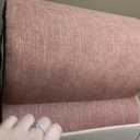 HomePop 18" Clover Ottoman - Pink Chenille, 18.3"D x 18.3"W x 18.3"H
