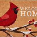 Mud Pie Cardinal Doormat; 18" X 29"
