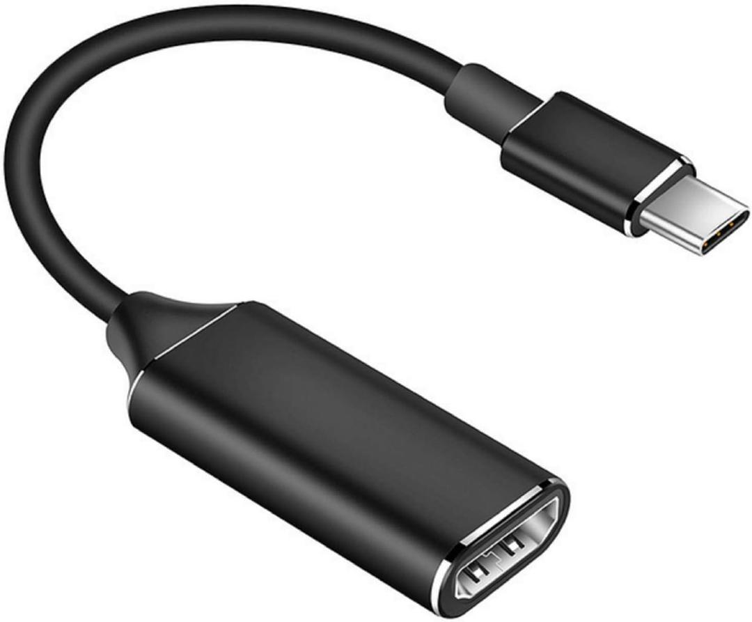 USB C to HDMI Adapter, 4K HD Resolution, Premium USB C to HDMI Cable for Phone and Computer, Watch on HDTV Screen or Projector