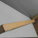 AOSKY Blackout Roller Shades Cordless Blinds for Windows, Free-Stop Shades with Valance, Thermal Insulated Fabric, UV Protection, Natural Woven Blinds for Home and Office (51" W x 72" H, White)