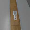 No Drill Cordless Vinyl Mini Blinds,White,37.5" W x 64" H