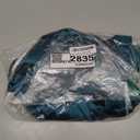 Ekouaer Silk Pajamas for Womens Set 2 Piece Satin Pjs Soft Button Down Sleepwear Wide Leg Long Pants with Pockets (Large, Blue Green)