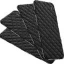 Harrison Howard Medicine-Retaining Shock-Absorbing Pressure Sores Prevention Quilted Leg Wraps for Horse Set of 4-Black M