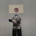 Premium Multifunction Magnetic Manual Can Opener and Bottle Opener, Heavy Duty Stainless Steel Sharp Cutting Blade and Oversized Easy Turn Knob, Soft-Touch Handle, Kitchen Use, Black