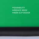 GSE Games & Sports Expert 32 x 32 Inches Rubber Anti-Slip Playmat, Mahjong, Dominoes, Poker Cards and Board Games Tabletop Cover Mat with Carrying Bag (Green), 1-Pack