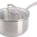 Babish 3.5QT SS Sauce Pan With Black Handle