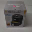 Toastmaster 2.6 Quart Air Fryer - Instant Air Fryer with 2.46 Liter Capacity - Kitchen Appliance for Healthy Cooking - Compact Appliance with Slide-Out Basket - Oil-Free Kitchen Gadget