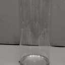 Clear Flower Vase, Non-breakable Vases, 5" W x 10" H, Acrylic Vase, Aesthetic Room Decor Cylindrical Modern Flower Vases for Table Centerpiece, Home Decor, Women Floral Arrangement Gift