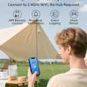 Philips WiFi Keypad Door Lock with Handle, Built-in WiFi, APP Remote Control, Voice & Fingerprint Unlock, Smart Locks for Front Door with Auto Lock, Digital Front Door Lock Set, Keyless Entry Deadbolt