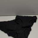 Period Underwear For Women Heavy Flow, Leakproof Panties High Waisted Cotton Postpartum Teens Hipster Briefs 3 Pack, Size Medium, Black 