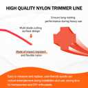 .095" Cross-Fire Trimmer Line 282 Foot Length for Echo Weed Eater Replacement Echo Trimmer line #311095063