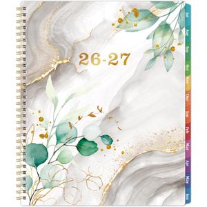 2026-2027 Planner - Academic 2026-2027 Planner, July 2026-June 2027, Weekly and Monthly Planner with 12 Month, 8.5" x 11", with Colorful Tabs, Inner Pocket