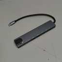 USB C Hub Multiport Adapter, 8 in 1 USBC Dongle with 4K HDMI, RJ45 Ethernet, 100W PD Charging, USB 3.0, SD/TF Card Reader, USB-C Docking Station for MacBook Pro/Air, Dell, HP and Other Type C Devices