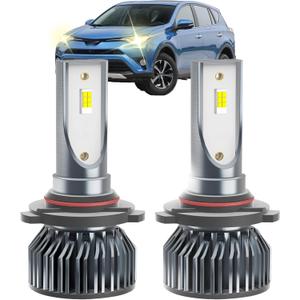 RAV4 Dedicated Accessory,Fit for 2016 2017 2018 2019 RAV4,9012 Hi Lo Beam,Plug and Play,No Errors,Pack of 2