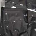 Vanten 100% Blackout Curtains for Bedroom (79" x 57"), Portable Window Cover with Adhesive Tabs, No Drill Blackout Blinds for Nursery, Dorm, Media Room, Office, Black & Star