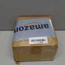 4 x 4 Post Base, 4 Pcs (Inner Size 3.6"x3.6"Deck Post Base) Heavy Duty Metal Black Powder Coated Post Brackets Fit for Standard Wood Post Anchor for Deck Porch Handrail Railing Support