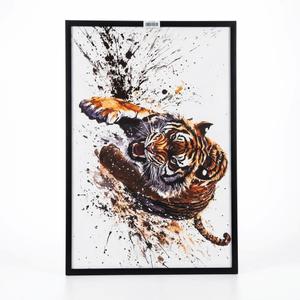 Tiger Large Decor Wall Art Framed Pictures for Living Room, Animal Oversized Canvas Print Painting Modern Extra Large Framed Artwork for Bedroom Office Home Decor 36"x24"