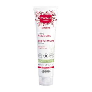 Mustela Maternity Stretch Marks Cream for Pregnancy - Natural Skincare Massage Moisturizer with Natural Avocado, Maracuja & Shea Butter - Lightly Fragranced or Fragrance Free - Various Sizes (5.07 Fl Oz (Pack of 1))