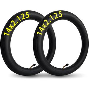 2-Pack 14x2.125 Bike Inner Tube 14x2.125 Inner Tube 14 Inch Electric Bike Tube 14 x 2.125 Tube