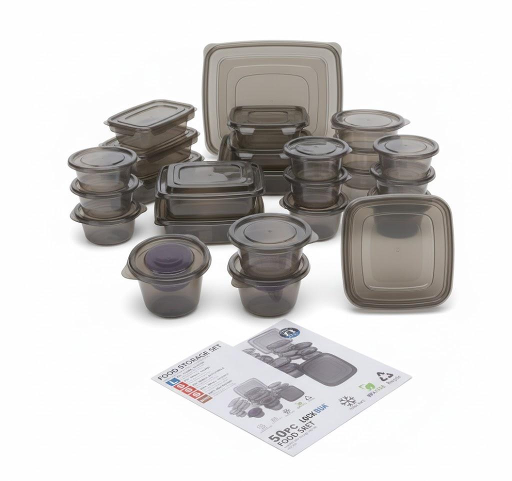 DI FF LOCK BOX 50PC FOOD STORAGE SET