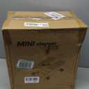 Mini Stepper for Home Exercise, Portable Stair Stepper with LCD Monitor and Resistance Bands, 260lbs Weight Capacity, Twist Stepper for Full Body Workout