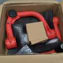 Front Upper Control Arms for 2005-2023 Toyota Tacoma, Hilux, Fortuner, 2-4" Lift Tubular Control Arm, PU Bushing, Pre-Installed Ball Joint with 2 Replacement Ball Joints, Wrinkle Red
