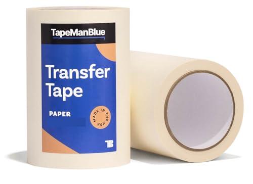 TapeManBlue 6" x 100' Transfer Tape Paper, Made in The USA