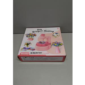 PIGETALE Fabric Flower Bouquets Toys for Girls 3 4 5 6 7 8 9 10 Years Old, DIY Arts & Crafts Kit for Kids Ages 4-8, Educational Preschool Learning Gardening Toys for Toddlers Christmas Birthday Gifts