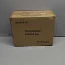 Acrylic Box Display Case, Clear Plastic Stackable Storage Bins with Magnetic Attraction Lid, Showcase for Cosmetic, Large Figures Collectibles (5 Pack, X-Large)