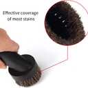 Lamoutor 4Pcs Soft Bristle Vacuum Brush Round Brush Vacuum Attachment Universal Vacuum Dust Brush for Most Vacuum Cleaners Accessories