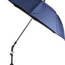 HVAC Umbrella With Magnetic Base Kit,Can Stay Cool and Dry when Doing Outdoor Repair Work, Magnetic Umbrella HVAC Tool for Outside Work(60" Width, Blue)