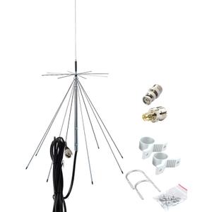 Discone Antennas D3000/ Scanner Antenna/CB UHF VHF Antennas 25-3000MHz for Scanner SDR Radio, Receive Transmit HF VHF UHF MW SW HF AIR FM FRS GMRS Antenna
