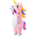 Spooktacular Creations Inflatable Costume Adult, Full Body Riding a Unicorn Blow Up Costume for Halloween Inflatables Party