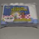 T.FORING Small Trash Bags 4 Gallon with Drawstring, 1.1 Mil 15 Liter White Thick Unscented Small Plastic Garbage Bags for Bathroom, Wastebasket Liners for Toilet Home Office and Bedroom (4 Gal-120)