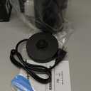 Milk Frother Electric, 4-in-1 Milk Frother and Steamer for Latte, Cappuccino, Hot & Cold Milk Froth Maker, Automatic Milk Steamer and Frother, Quiet One-Touch Operation, Easy to Clean