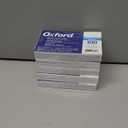 5 Pack Oxford 30EE Unruled Index Cards, 3 X 5, White, 100/pack