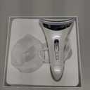 Red Light Therapy for Face and Neck, Renewal Face Lift Device with Vibration Tech, 3 in 1 Face Massager Tool with Thermals, True Beauty Glow Facial Sculptor for Wrinkles, Double Chin-White