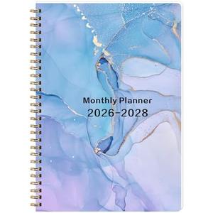 2026-2028 Monthly Planner - 3 Year Monthly Calendar/Planner 2026-2028, 5.9" x 8.5", 36 Month Calendar Planner, Planners with Twin-Wire Binding, Lined Notes Pages