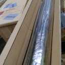 VEVOR 6.5 ft Stainless Steel Handrail, Rectangular Top Stair Deck Hand Rail for Outdoor/Indoor Steps with End Cap,Matte Black Coating Adjustable Metal Stair Rail for Cable Railing Kit