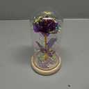 QUNPON Mothers Day Rose Gifts for Mom Flowers Rose Gifts for Women,Birthday Gifts for Women,Purple Butterfly Flowers for Mother Day Flower Gifts from Daughter Son,Gift for Mom,Sister,Her,Grandma,Wife