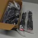 10L0L 4PCS Universal Retractable Golf Cart Seat Belt Kit for Yamaha, EZGO, Club Car, Fits Front Rear Seat (Not Include Bracket)