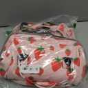 Strawberry Diaper Bag Backpack for Baby Girls, Mom Waterproof Large Nappy Bags for Women