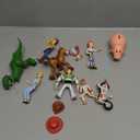 Mattel Disney and Pixar Toy Story Storytellers Figure Pack, 9 Figures & Vehicle, Woody Buzz Rex Forky Bo Peep Duke Caboom & Toy Motorcycle, Carnival Crew