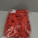 LETSVDO Women's Fringe Sweater Dress Long Sleeve Bodycon Batwing Knit Mock Neck Slit High Low Party Maxi Dresses, Red, X-Large