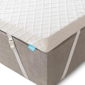 RECCI 3 Inch TwinXL Memory Foam Mattress Topper for College Dorm, Pressure-Relieving Mattress Topper for Back Pain, Non-Slip Design with Removable & Washable Cover, CertiPUR-US Certified, Twin XL Size